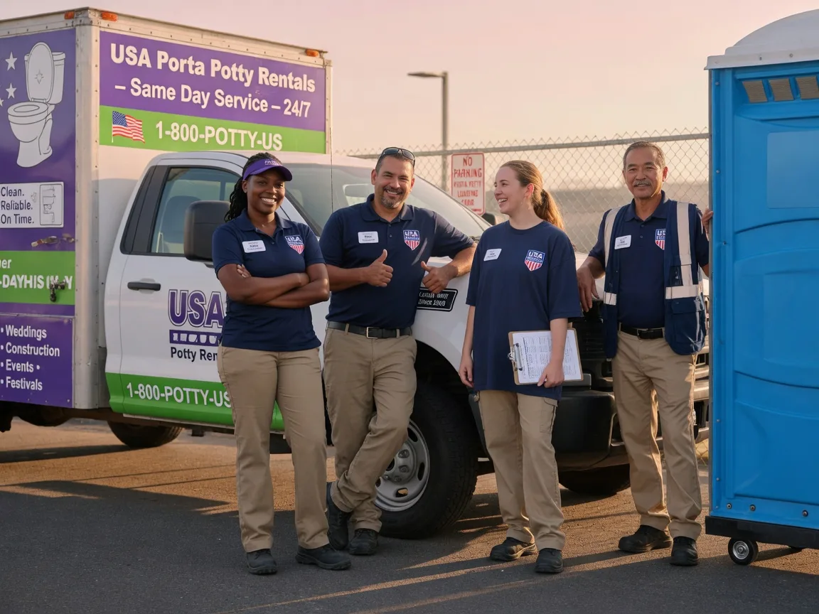 Porta Potty Rental company in Mount Victoria, MD